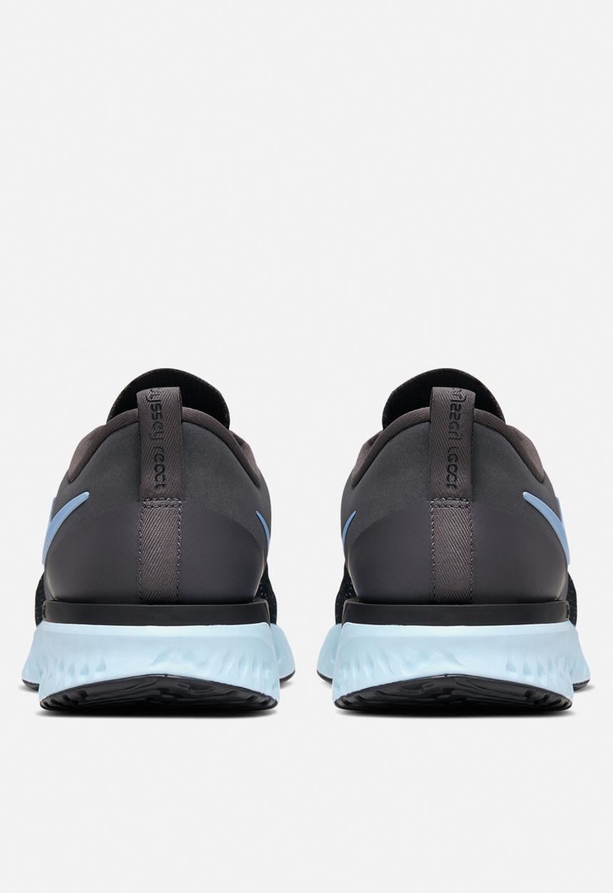 Nike - Odyssey react flyknit 2 - thunder grey/light blue-black