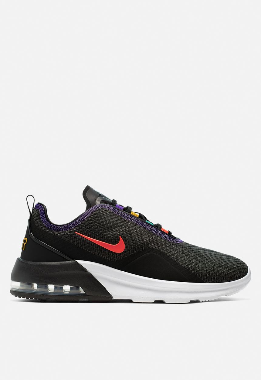 Nike - Air Max motion 2 - black/flash crimson-university gold