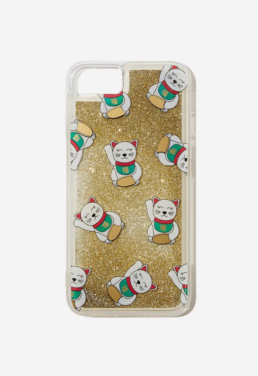 Typo - Shake it iphone case 6,7,8 - gold
