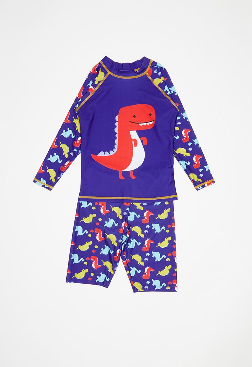 Pop Candy - Printed Dino 2 piece swimsuit - multi