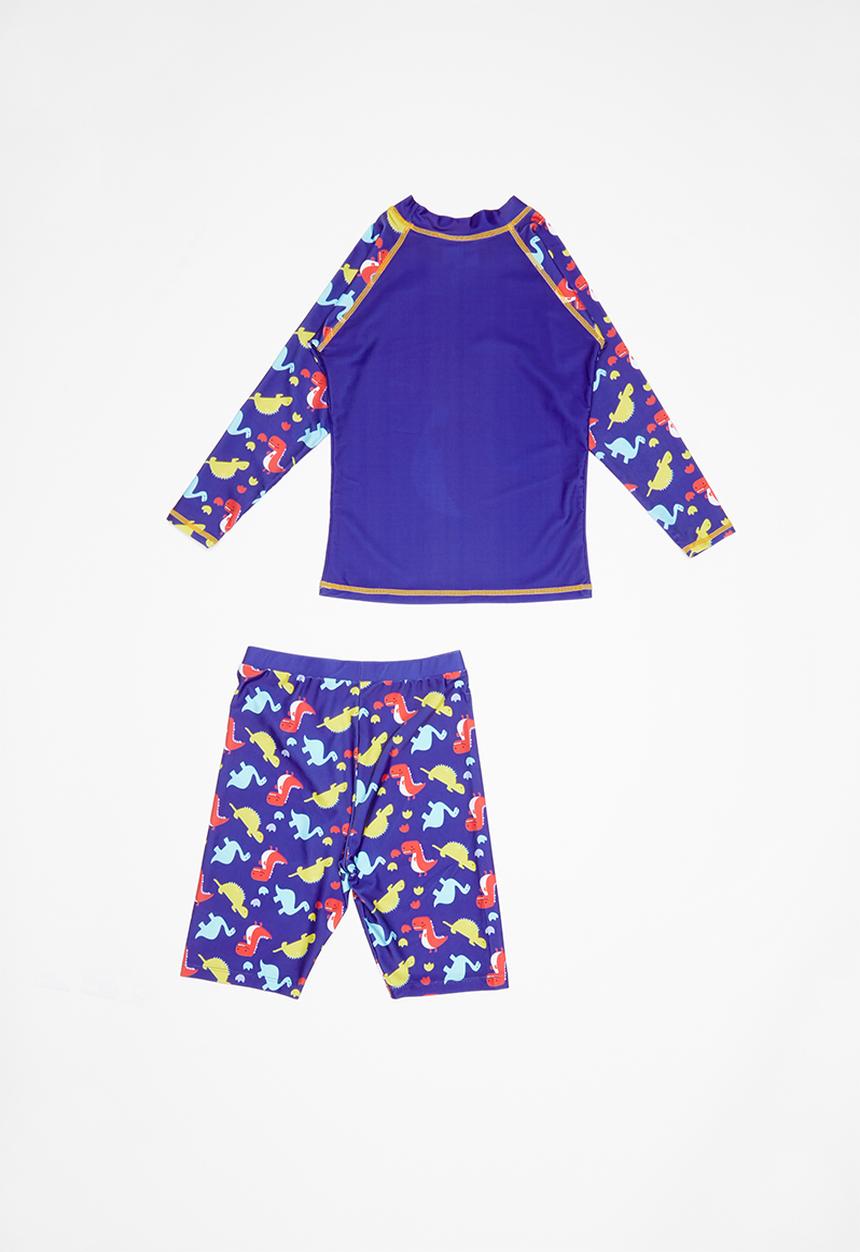 Pop Candy - Printed Dino 2 piece swimsuit - multi