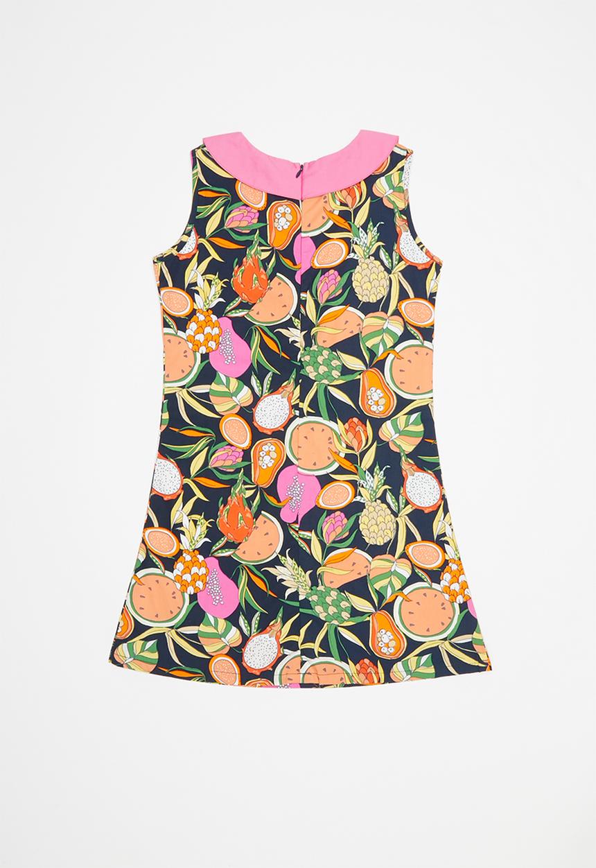 Pop Candy - Printed dress - navy