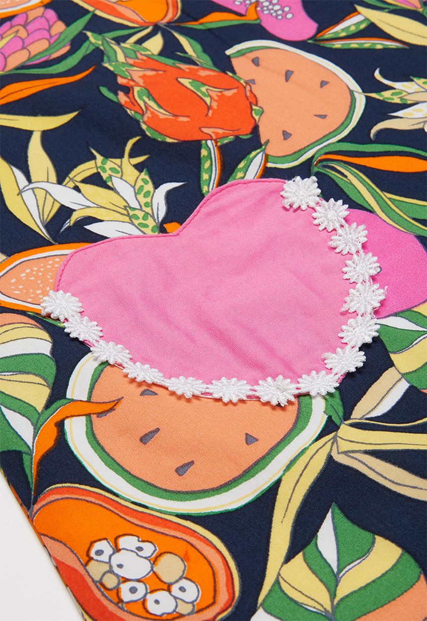 Pop Candy - Printed dress - navy