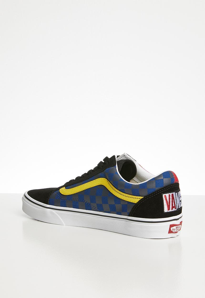 Vans - Ua old skool - (otw rally) checker/multi/black