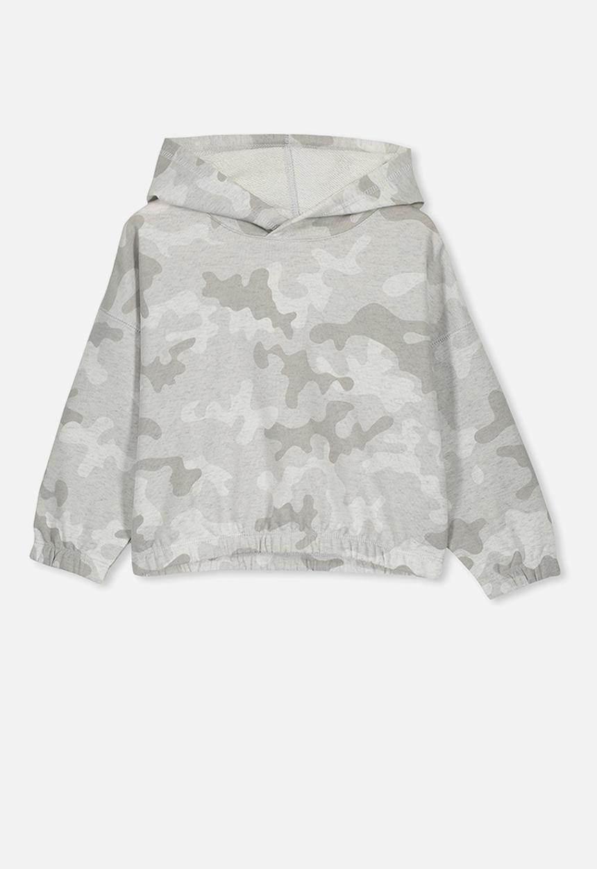 Cotton On - Suvi crop hoodie - grey 