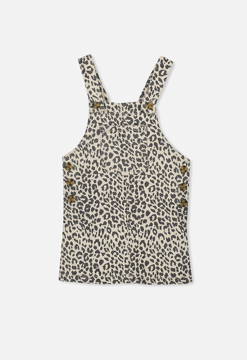 Cotton On - Soleil skirtall - beige & black 
