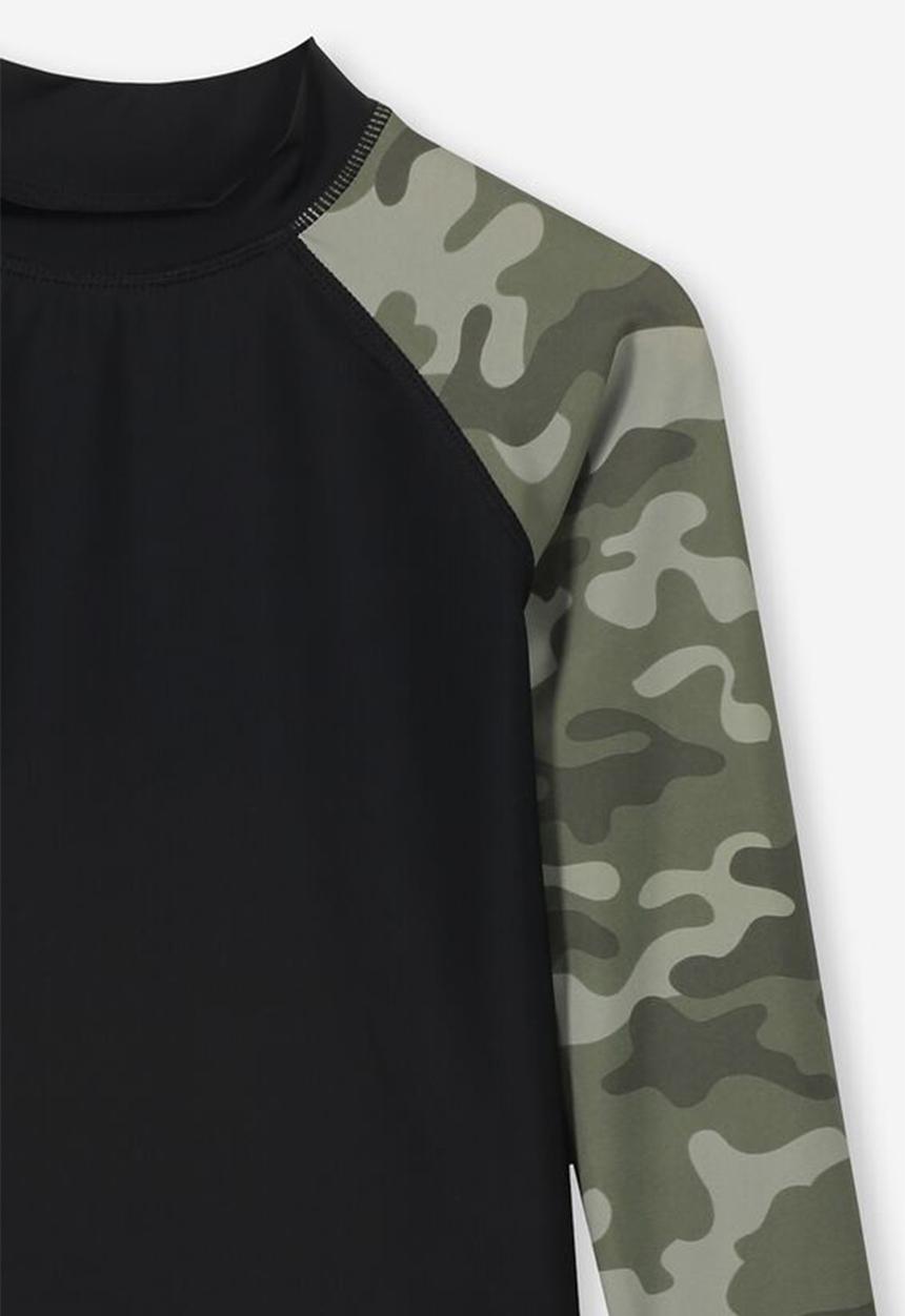 Cotton On - Flynn long sleeve rash vest - multi 