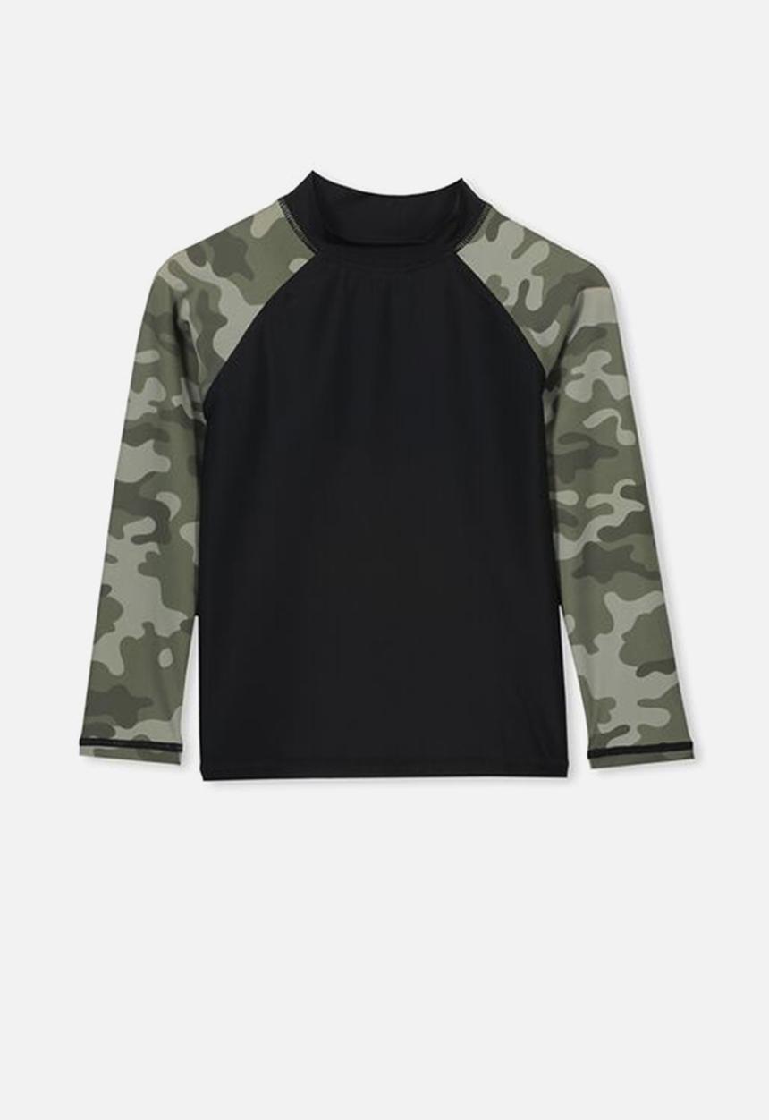 Cotton On - Flynn long sleeve rash vest - multi 