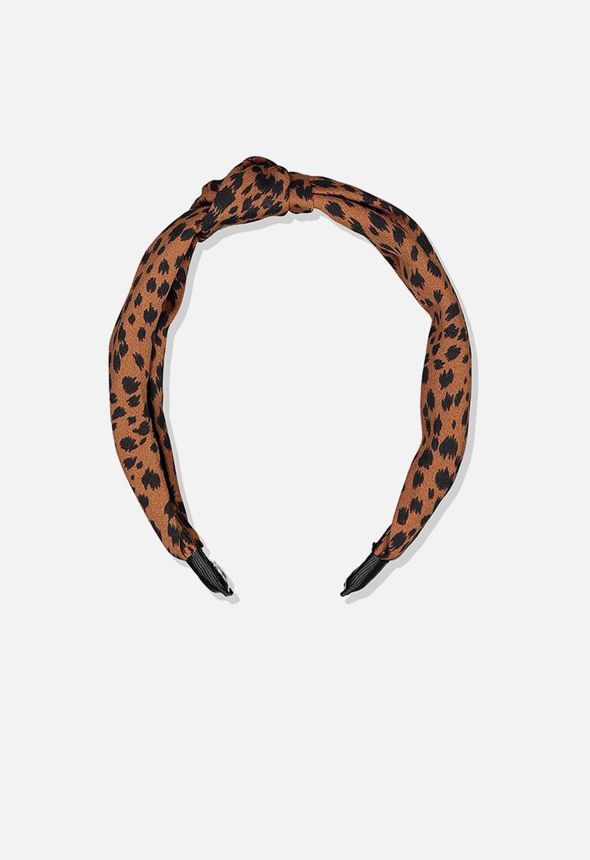 Cotton On - Fashion headband - brown & black 