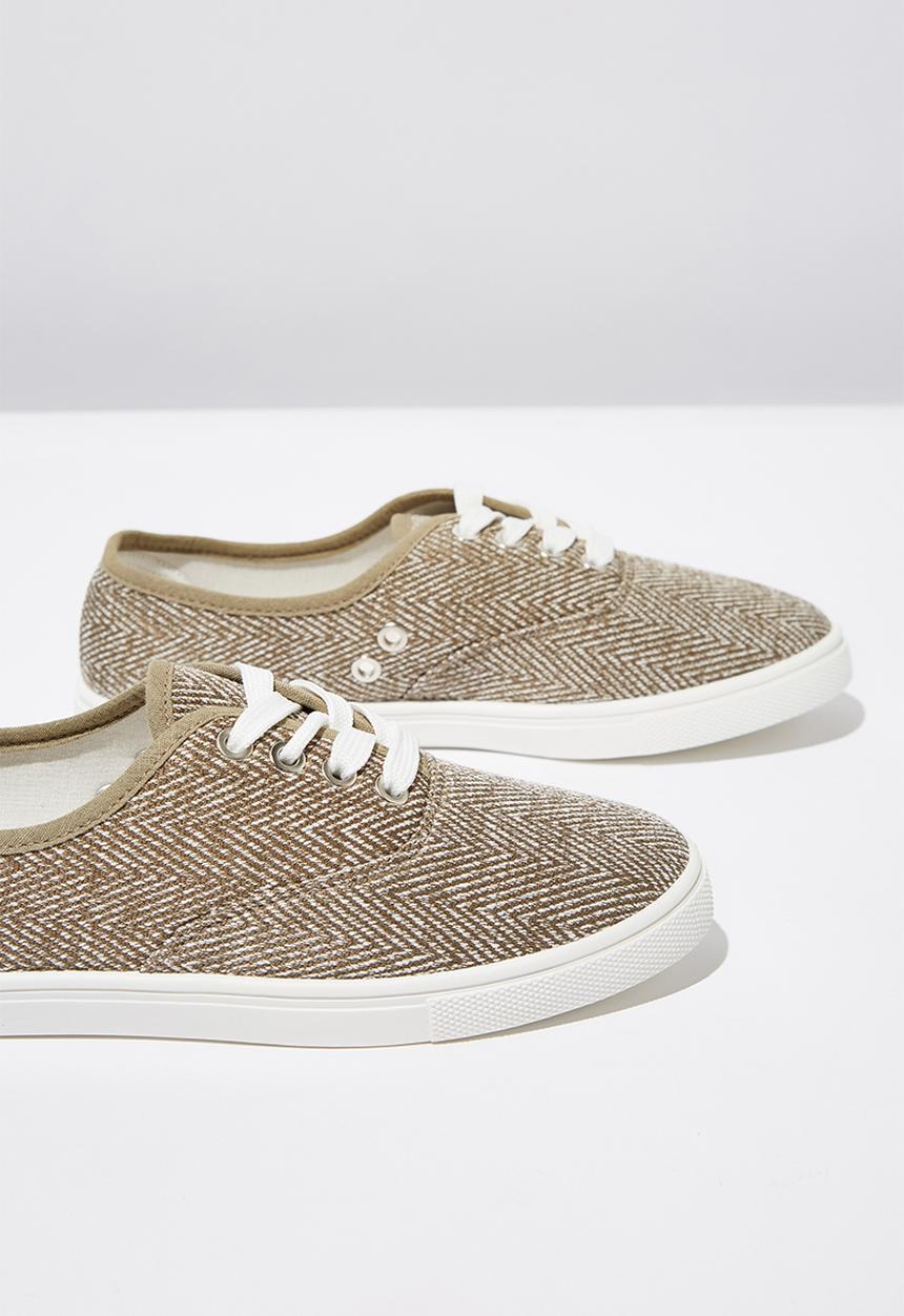Cotton On - Juno plimsoll - beige