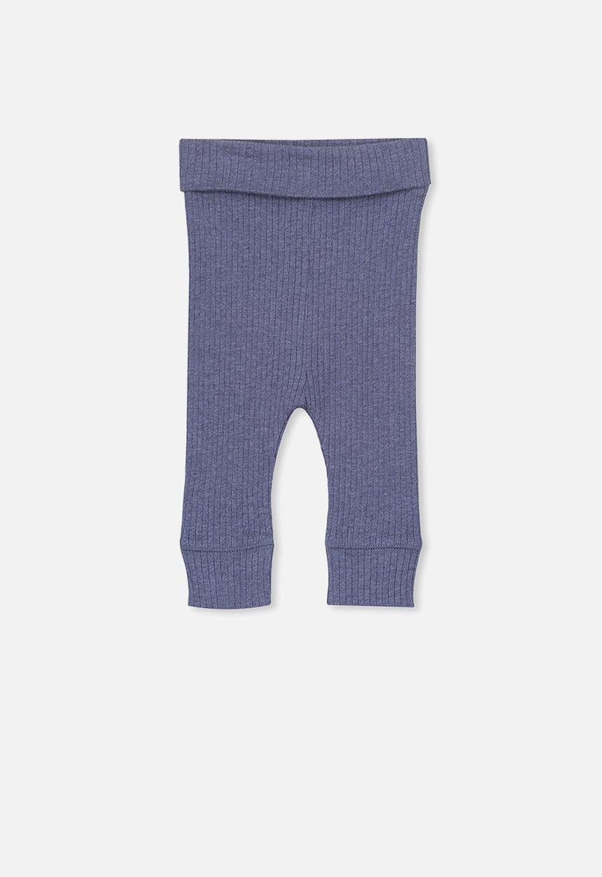 Cotton On - The rib legging - blue