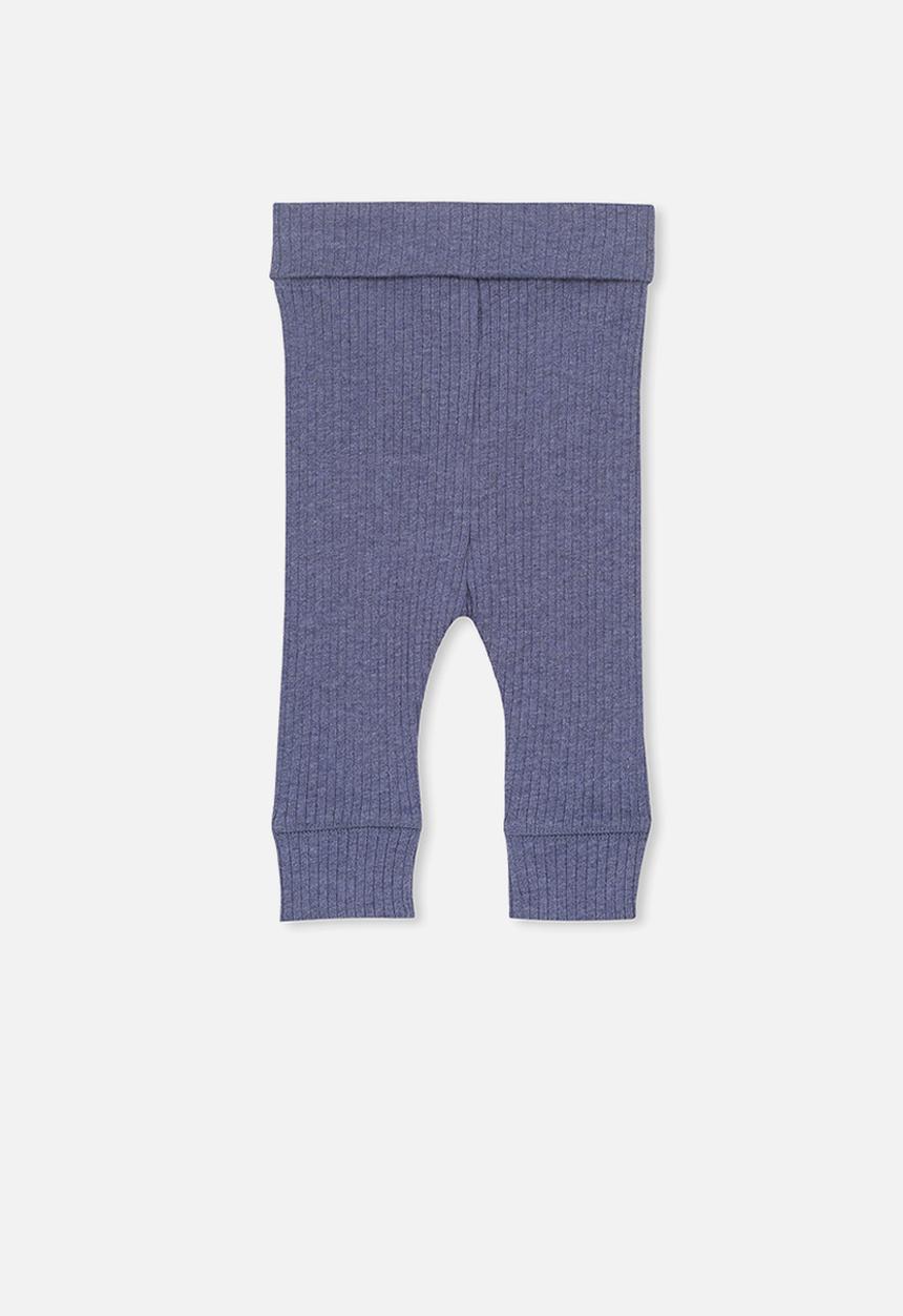 Cotton On - The rib legging - blue