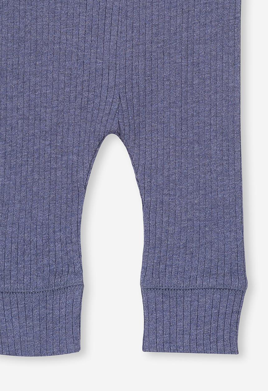 Cotton On - The rib legging - blue