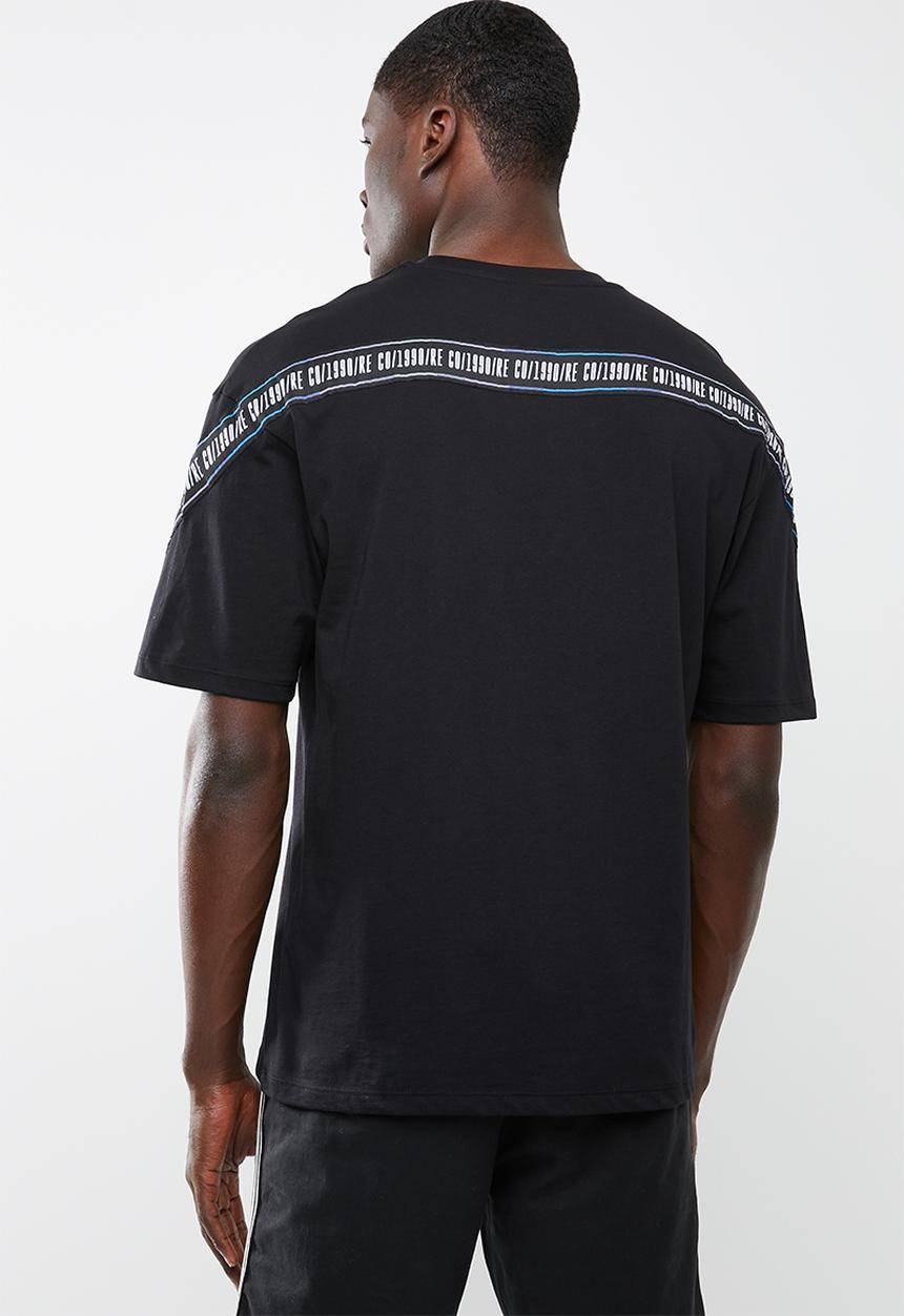 Jack & Jones - Helber crew neck tee - black