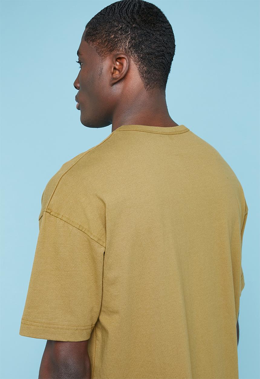 Superbalist - Utility pocket loose fit tee - khaki
