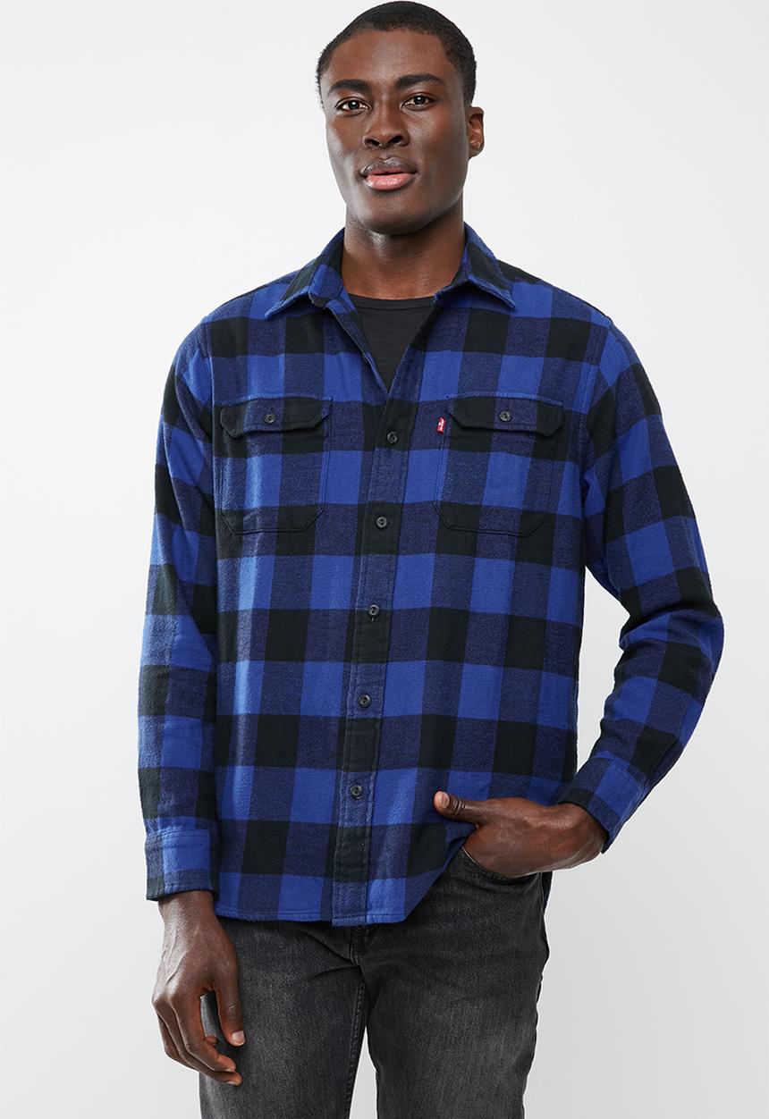 Levi’s® - Classic worker shirt - black & blue