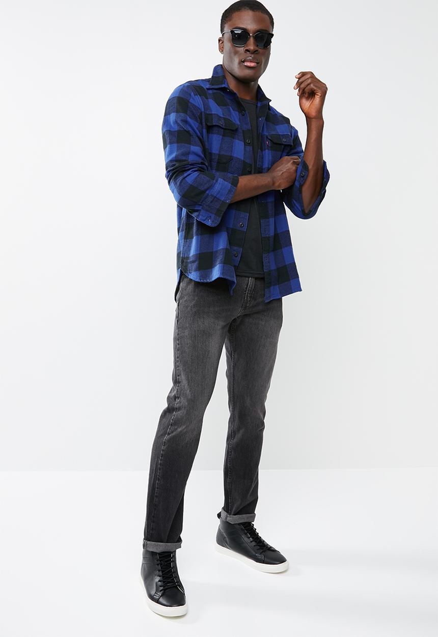 Levi’s® - Classic worker shirt - black & blue