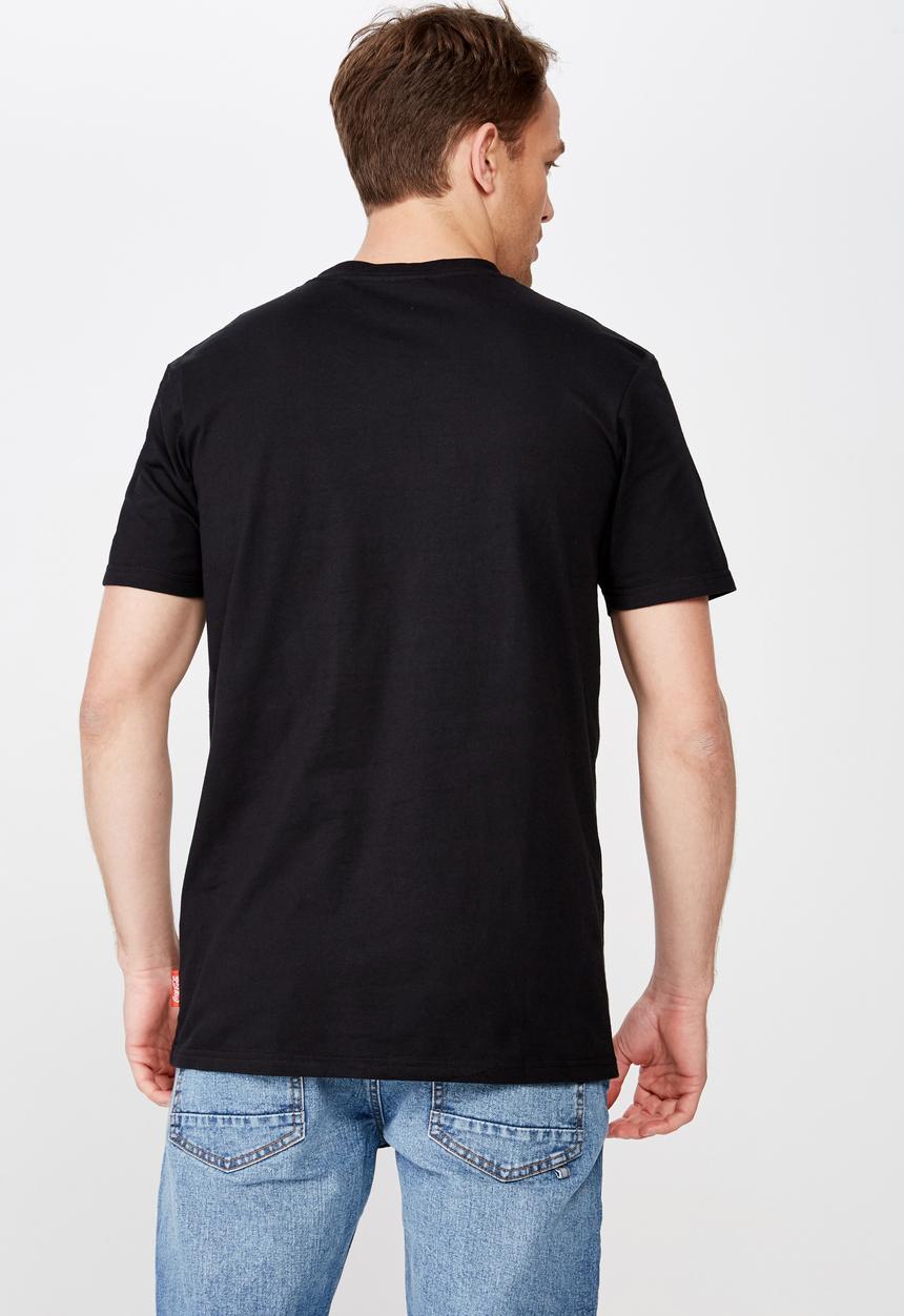 Cotton On - Coke box logo tee - black