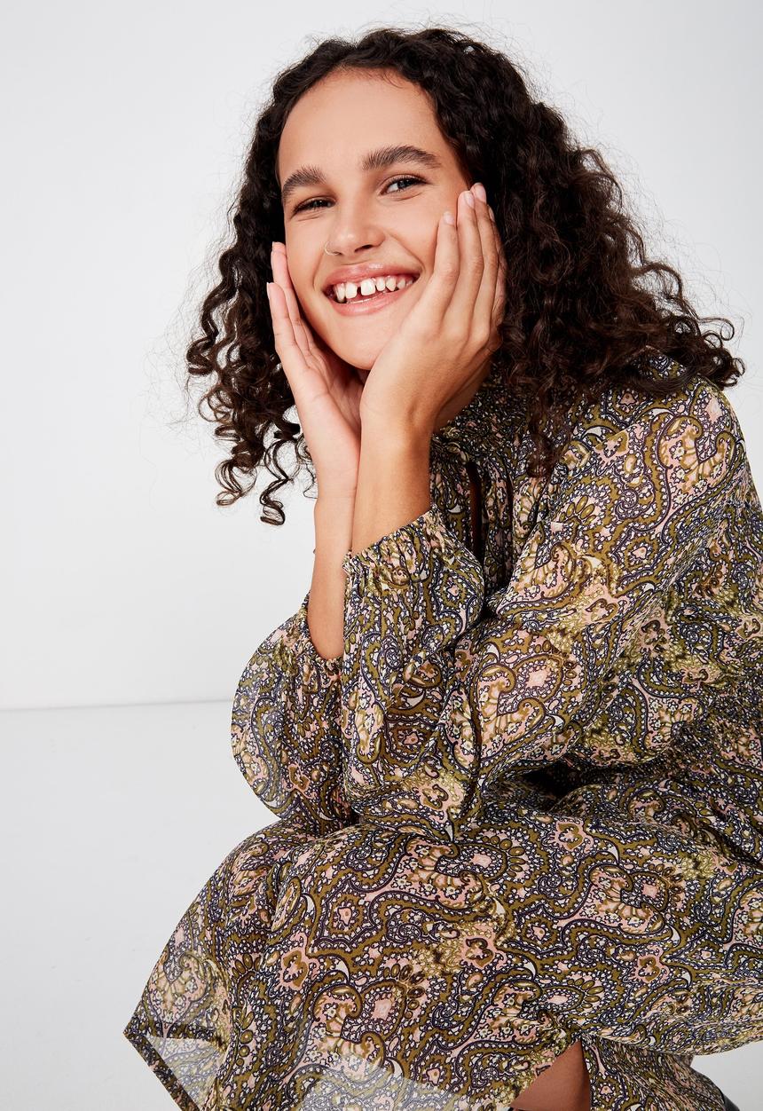 Cotton On - Woven lilian midi dress - multi
