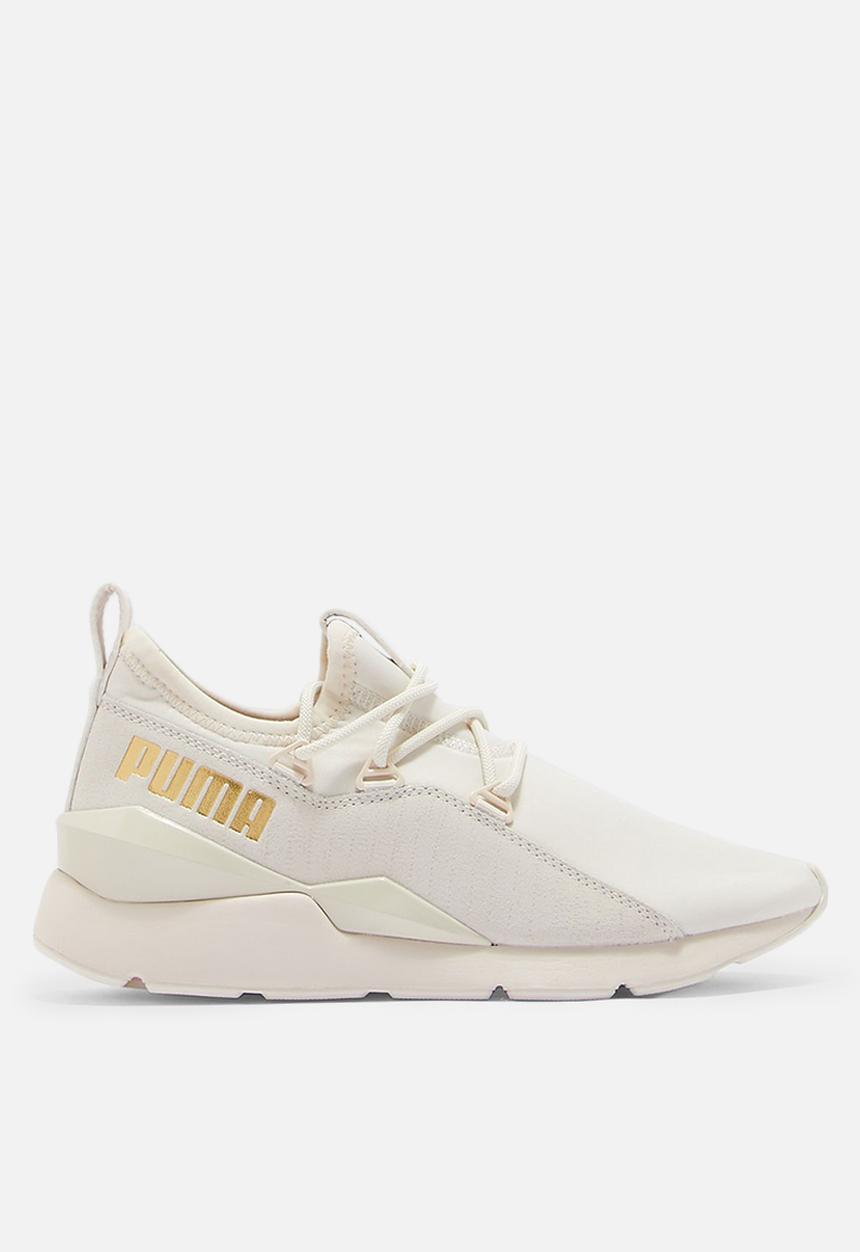 PUMA - Muse 2 metallic wn's - pastel parchment/puma team gold