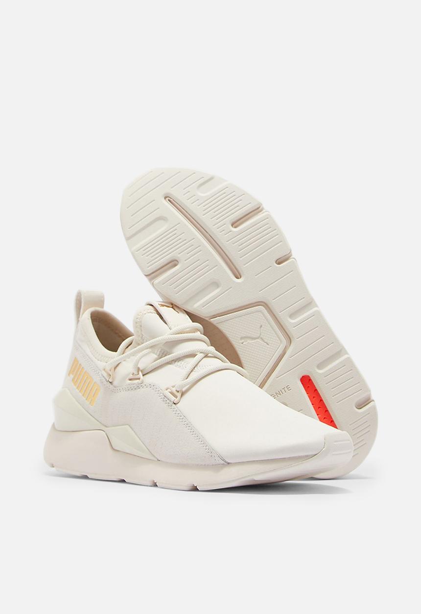 PUMA - Muse 2 metallic wn's - pastel parchment/puma team gold