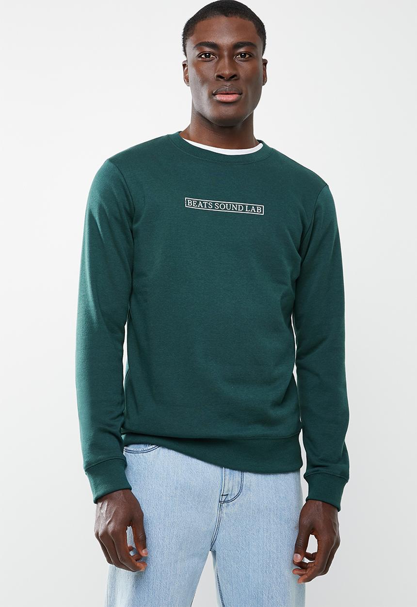 Cotton On - Crewneck fleece sweater - green