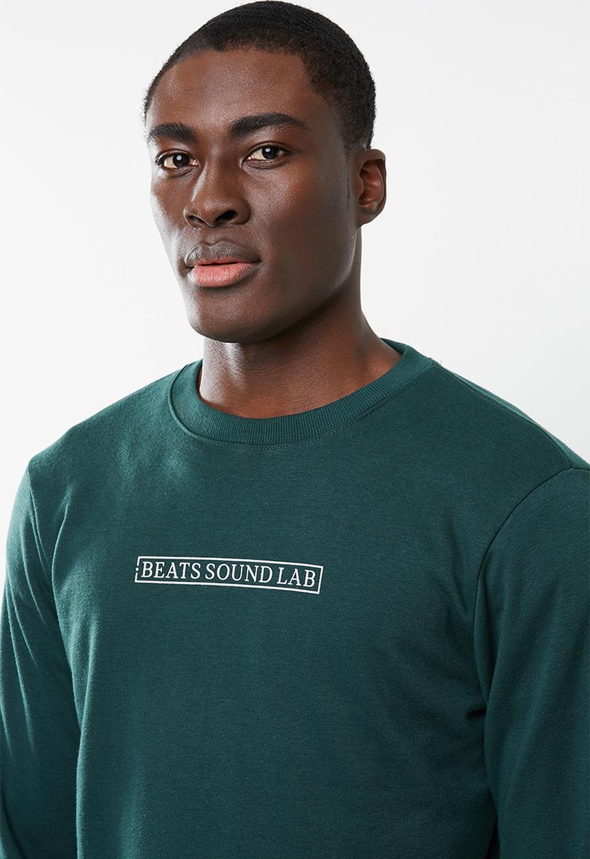 Cotton On - Crewneck fleece sweater - green