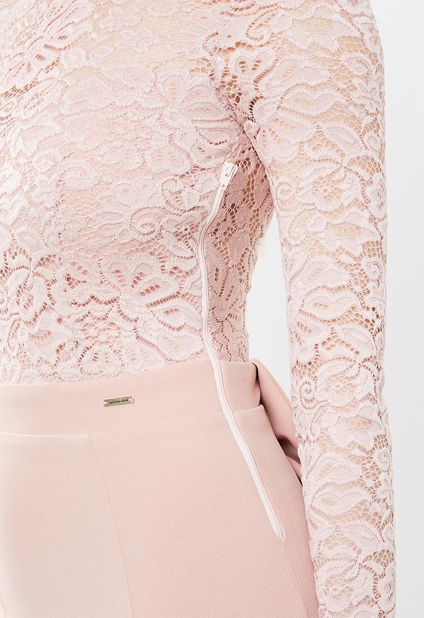 SISSY BOY - Lace mixed maxi - pink