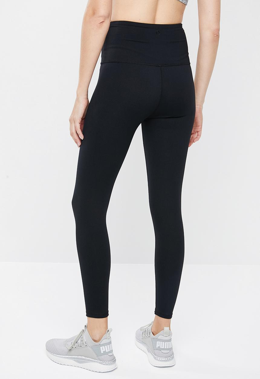 Cotton On - Active high waist core 7/8 tight  - black