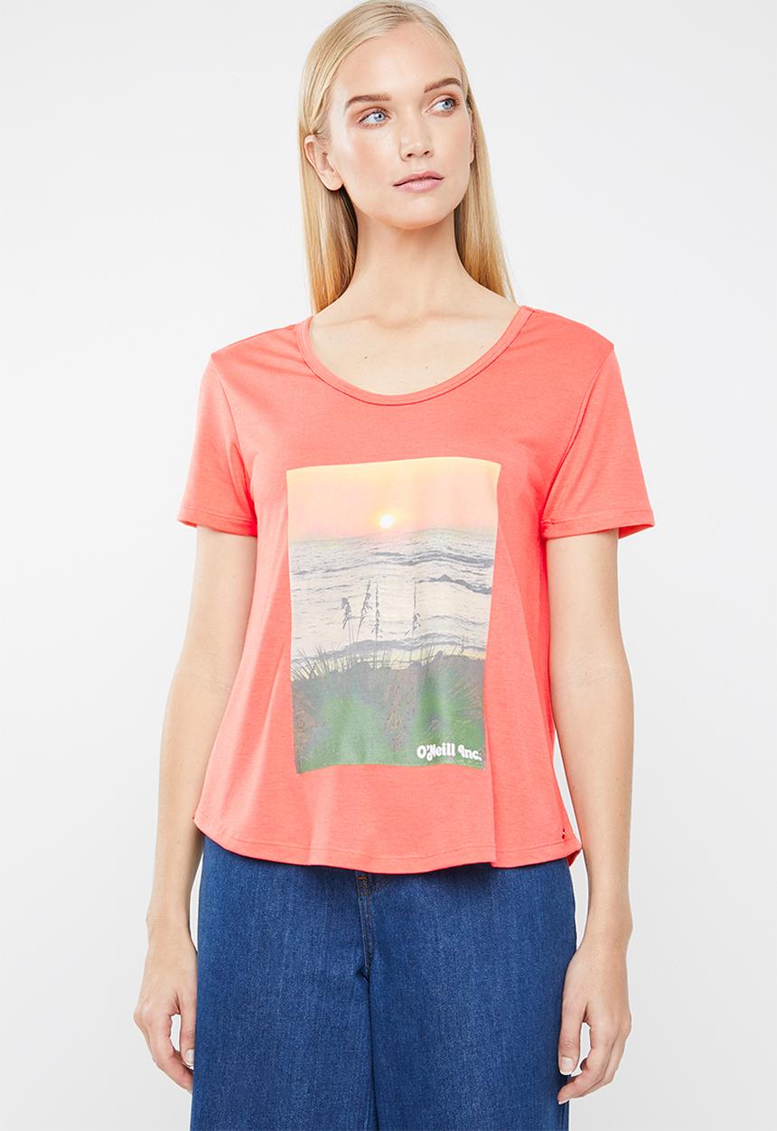 O'Neill - Paradise tee - coral