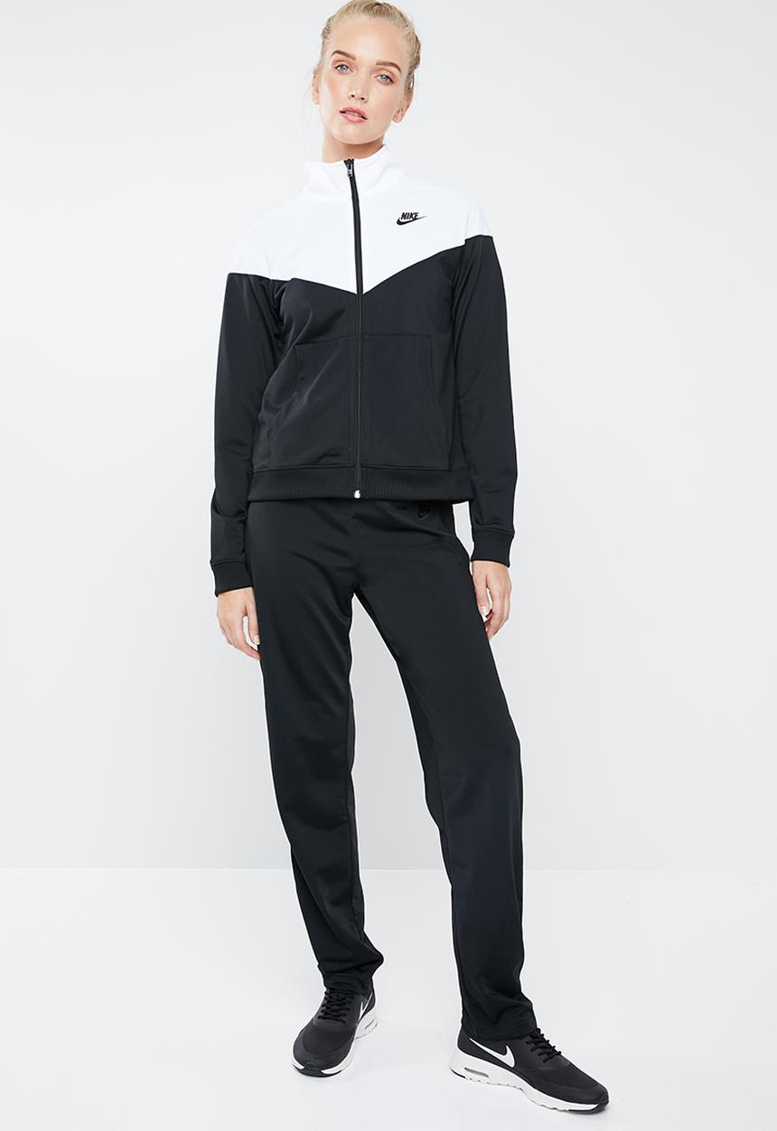 Nike - Nsw tracksuit set - black & white