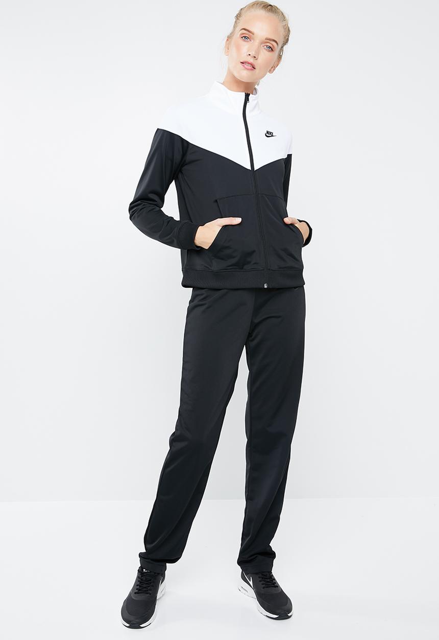 Nike - Nsw tracksuit set - black & white