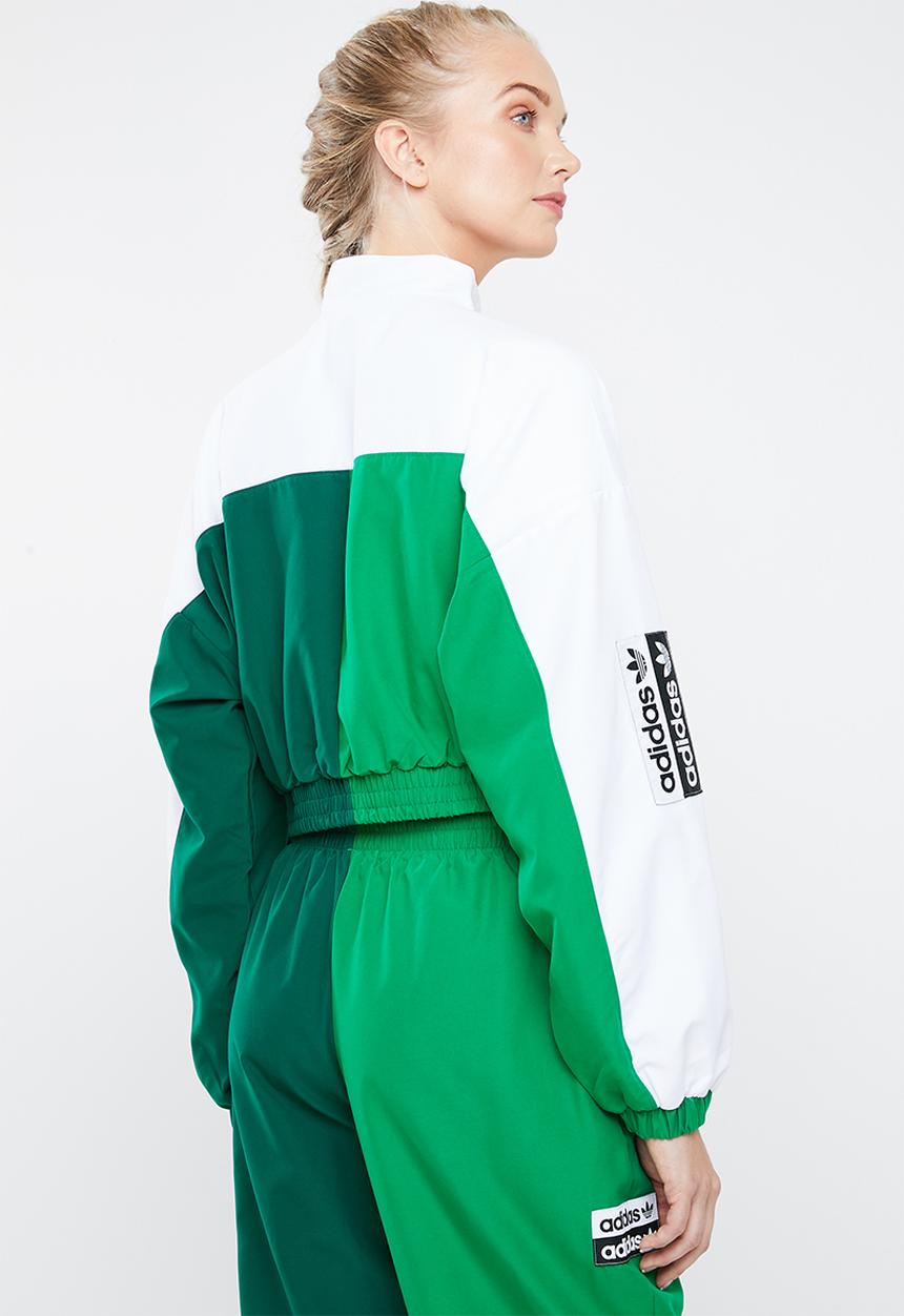 adidas Originals - Generalist track top - green & white