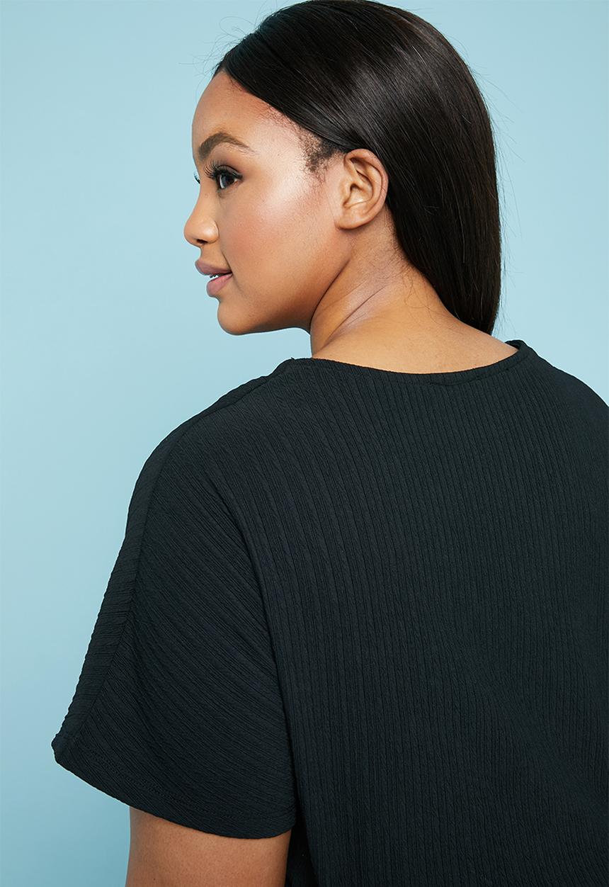 Superbalist - Button through jumpsuit - black