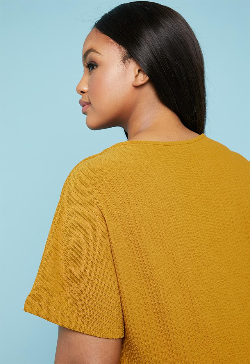Superbalist - Button through jumpsuit - yellow