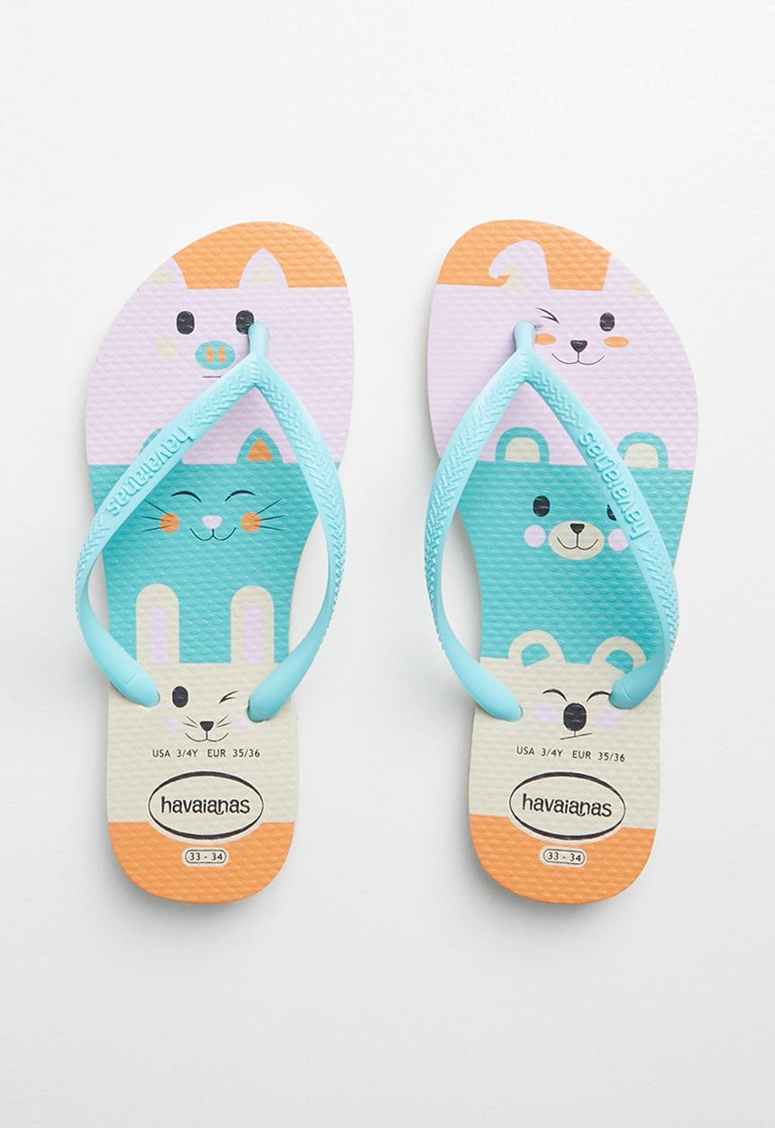 Havaianas - Kids slim fun flip flops - multi 
