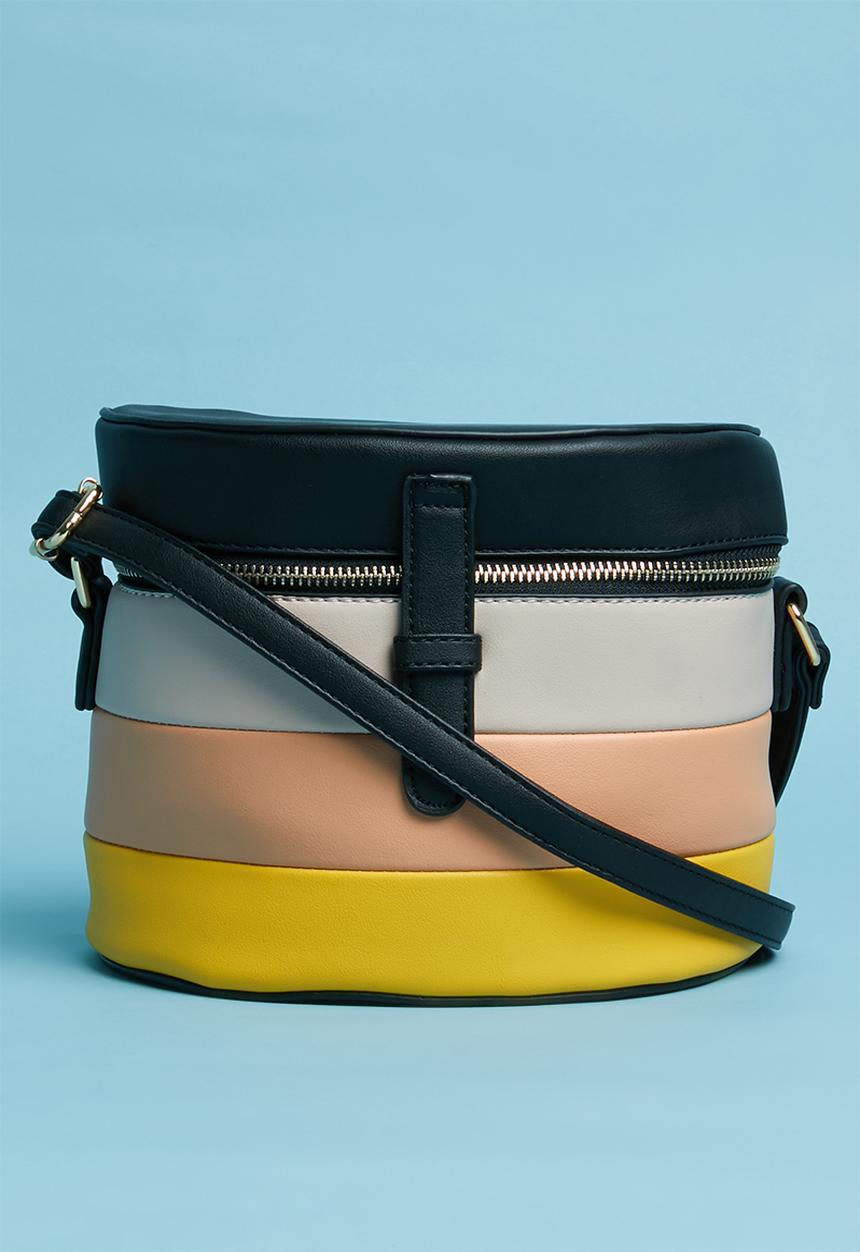 Superbalist - Multi stripe bucket bag - multi 