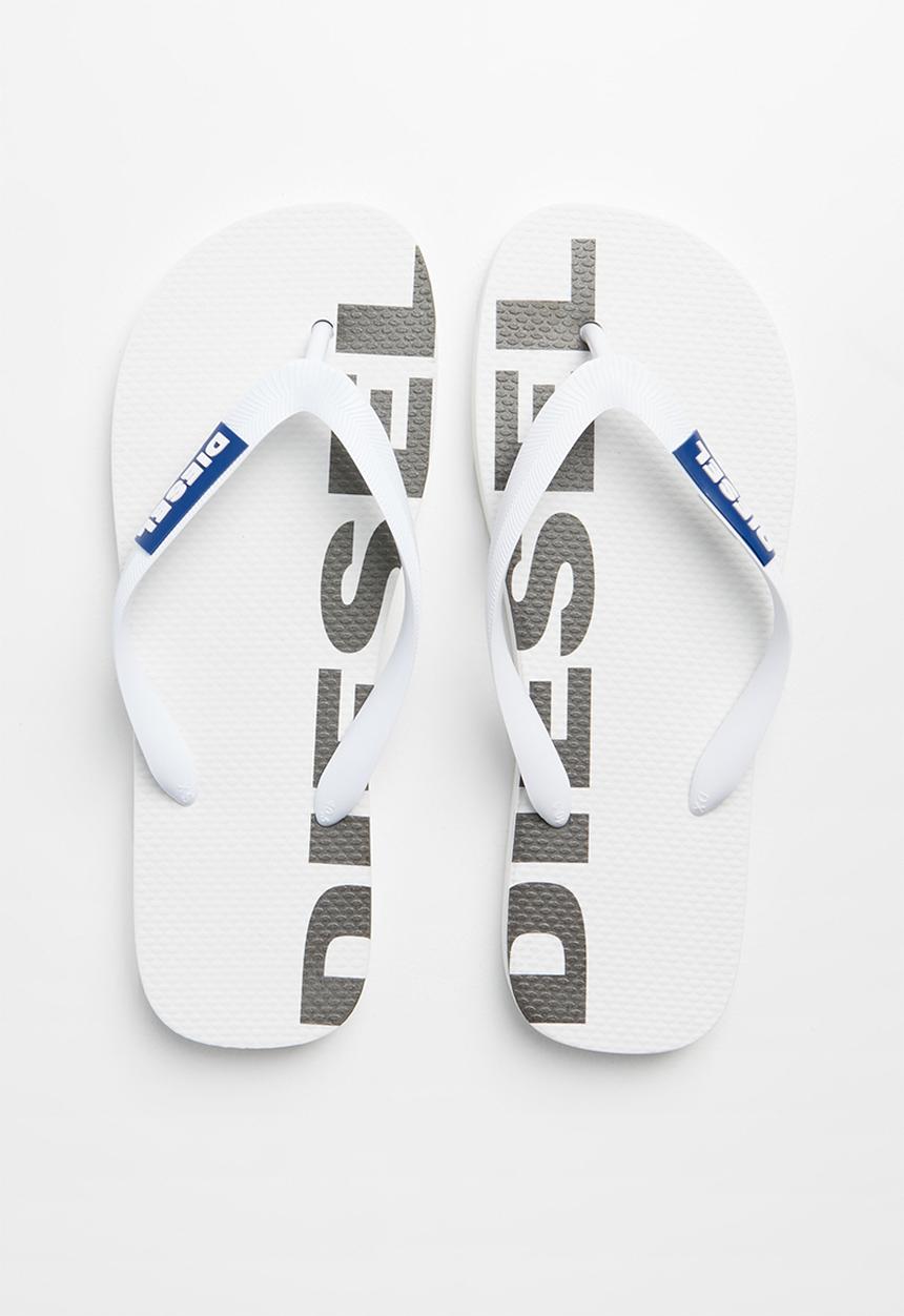 Diesel  - SA-briian w slides - star white/turkish