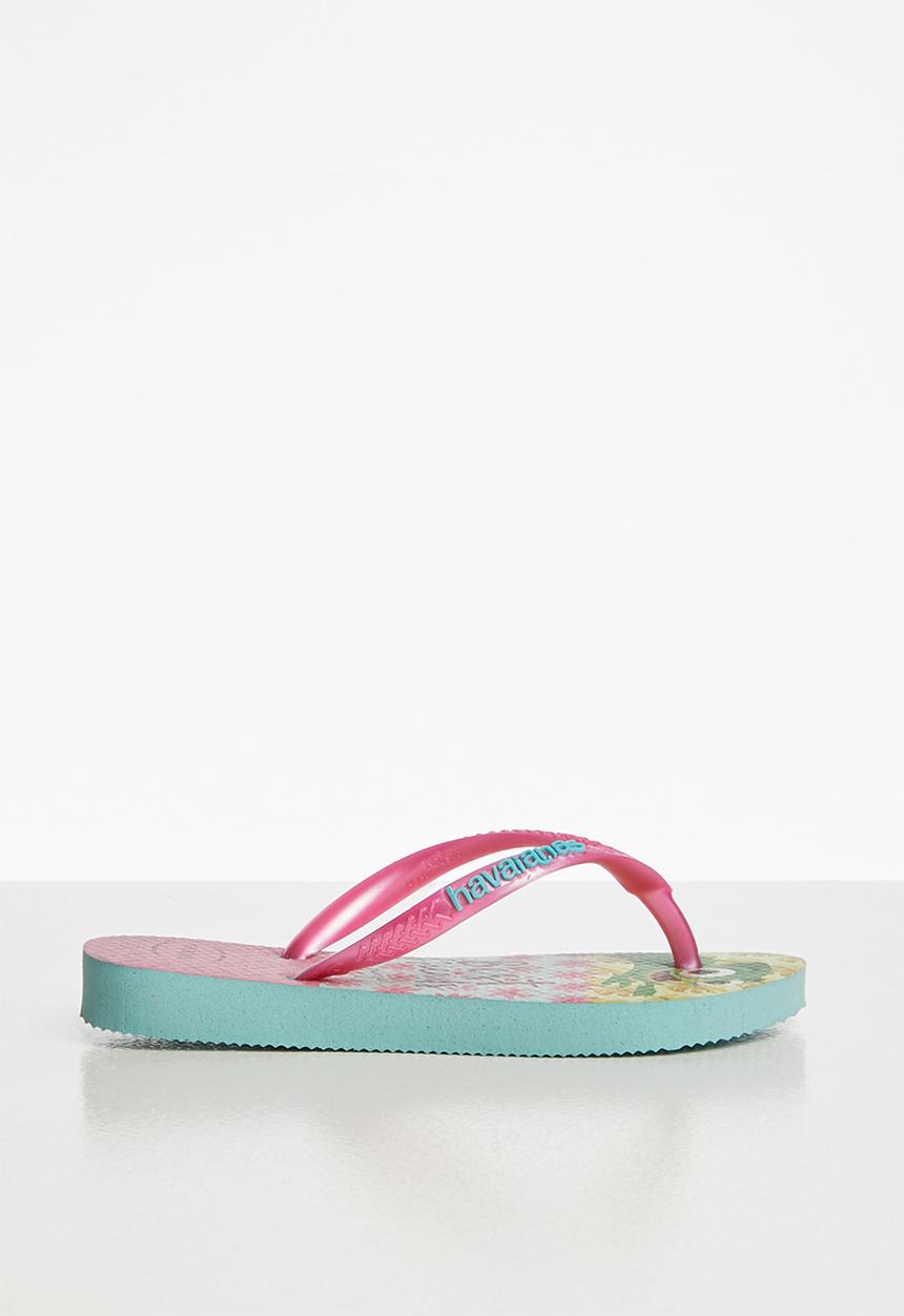 Havaianas - Kids slim tangled  flip flops - multi