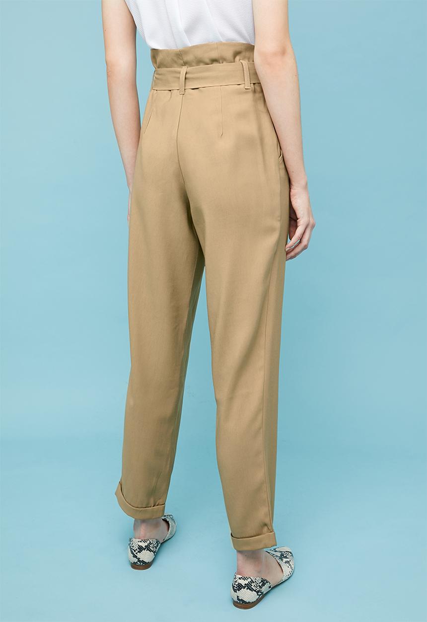 Superbalist - Premium paperbag trouser - neutral