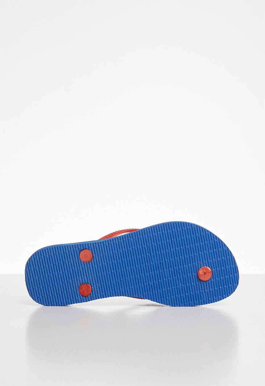 Havaianas - Elena flip flops - blue & red 