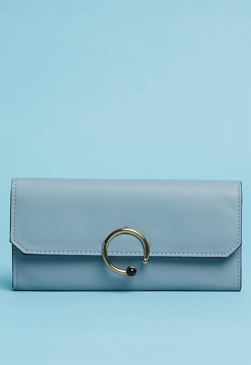 Superbalist - Mimi ring detail purse - blue