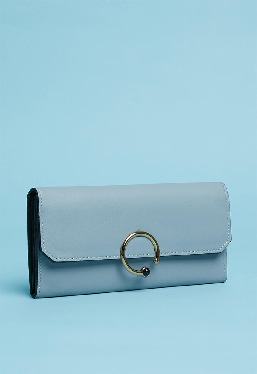 Superbalist - Mimi ring detail purse - blue