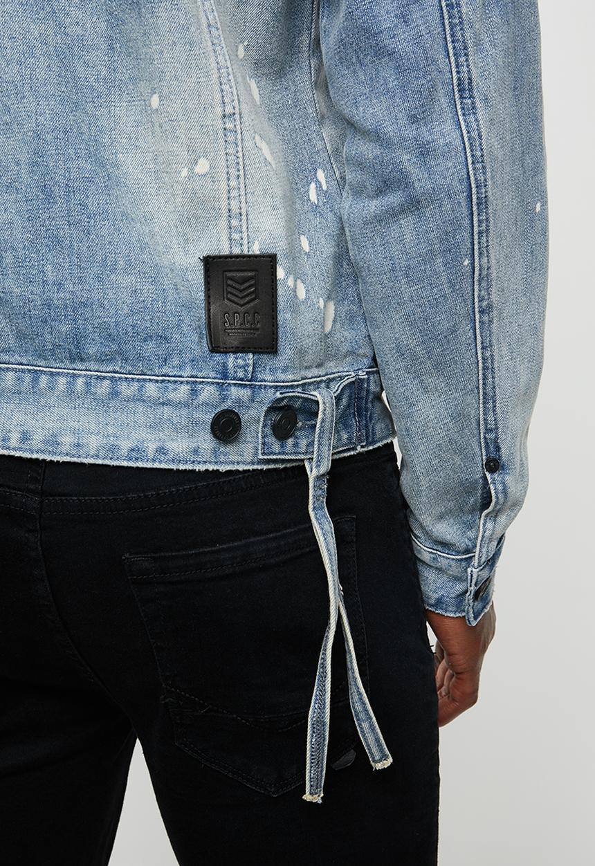 S.P.C.C - Washed denim jacket - blue