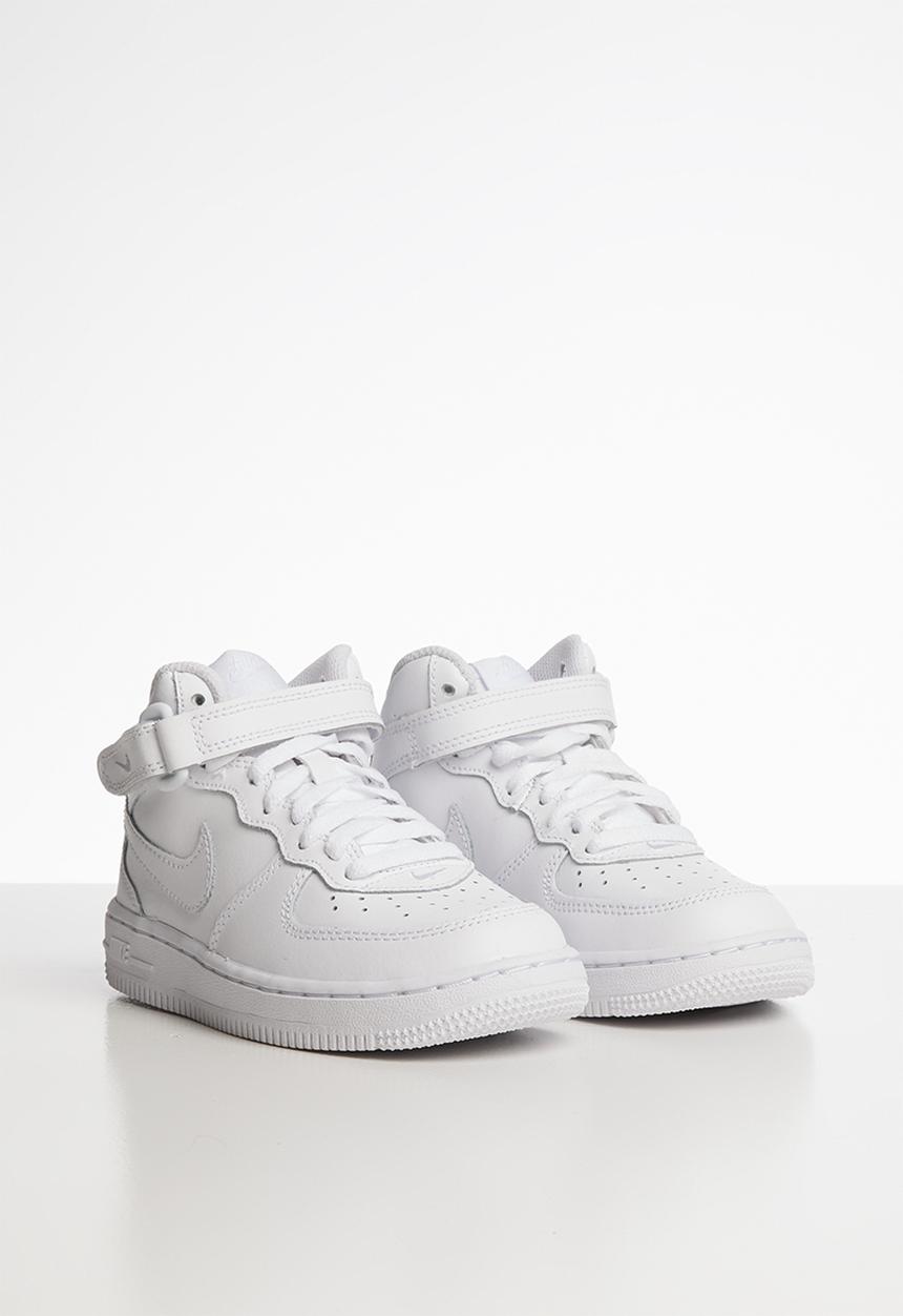 Nike - Nike Force 1 mid sneaker - white