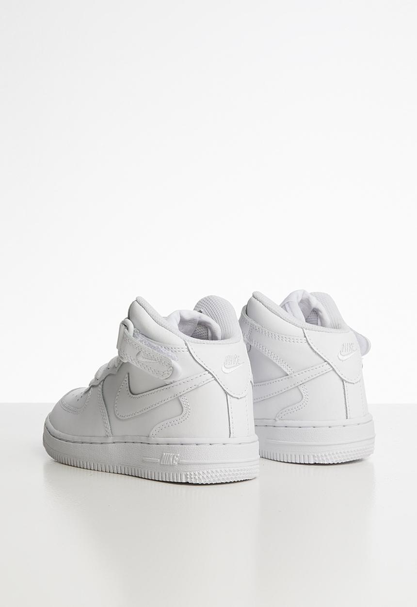 Nike - Nike Force 1 mid sneaker - white
