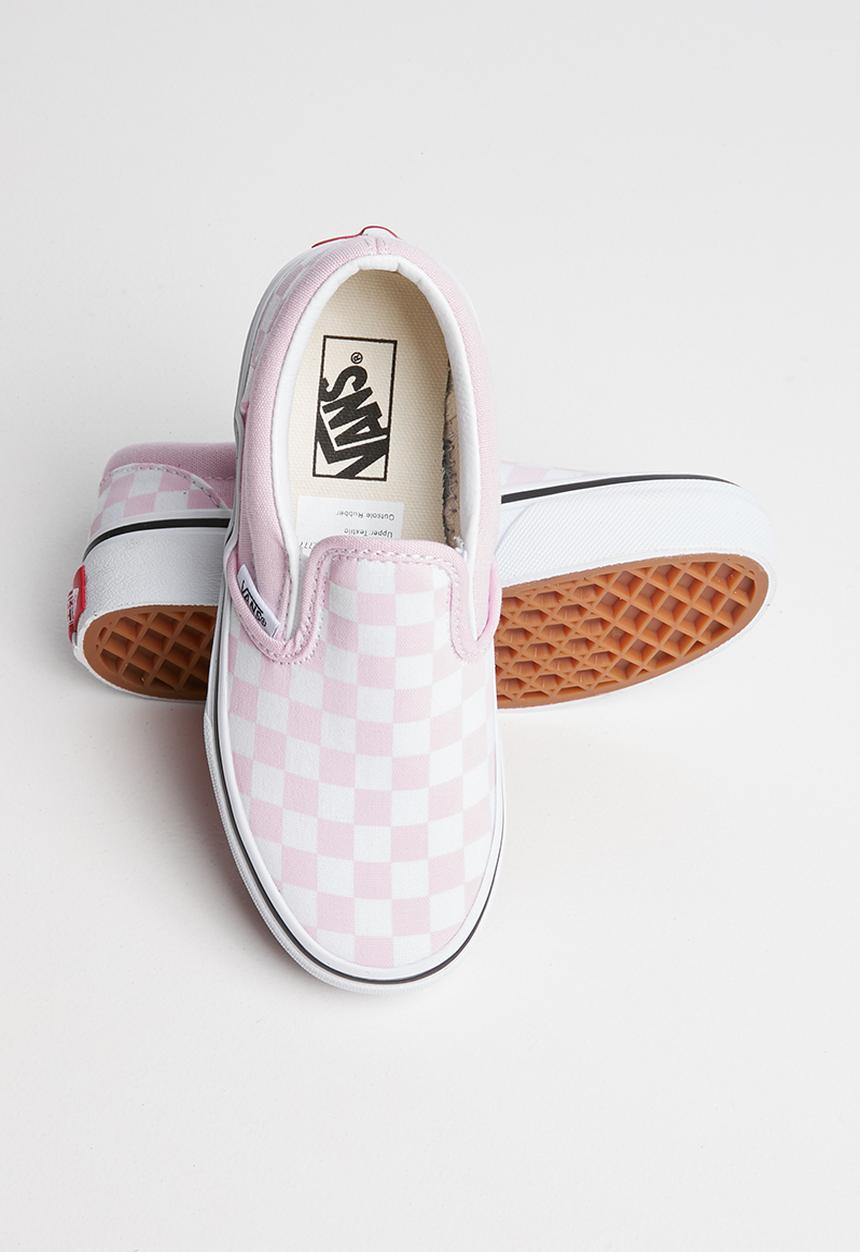 Vans - Uy classic slip-on - pink & white