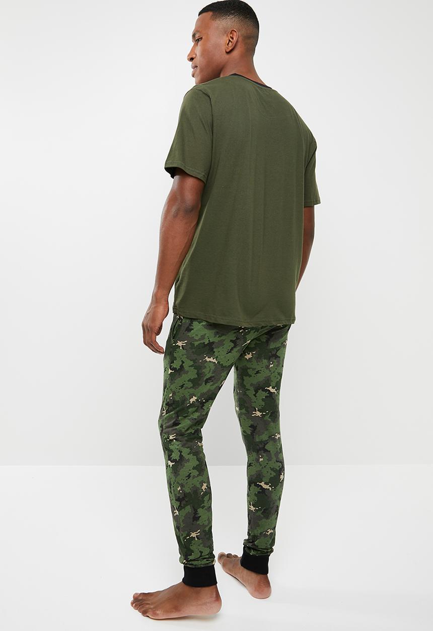 Brave Soul - Sama sleep set - green 