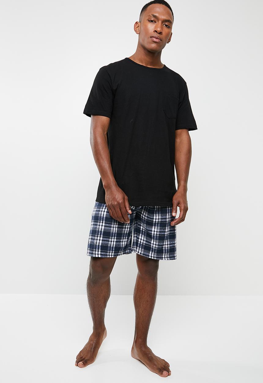 Brave Soul - Shane sleep set - black & navy 