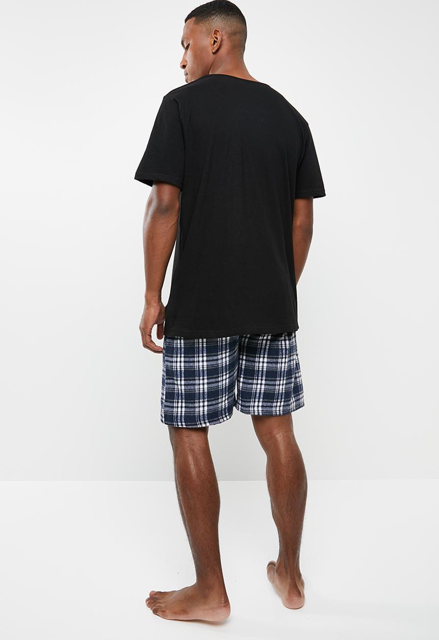 Brave Soul - Shane sleep set - black & navy 